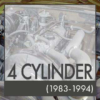 Land Rover Defender Radiator & Hoses 4 Cylinder 