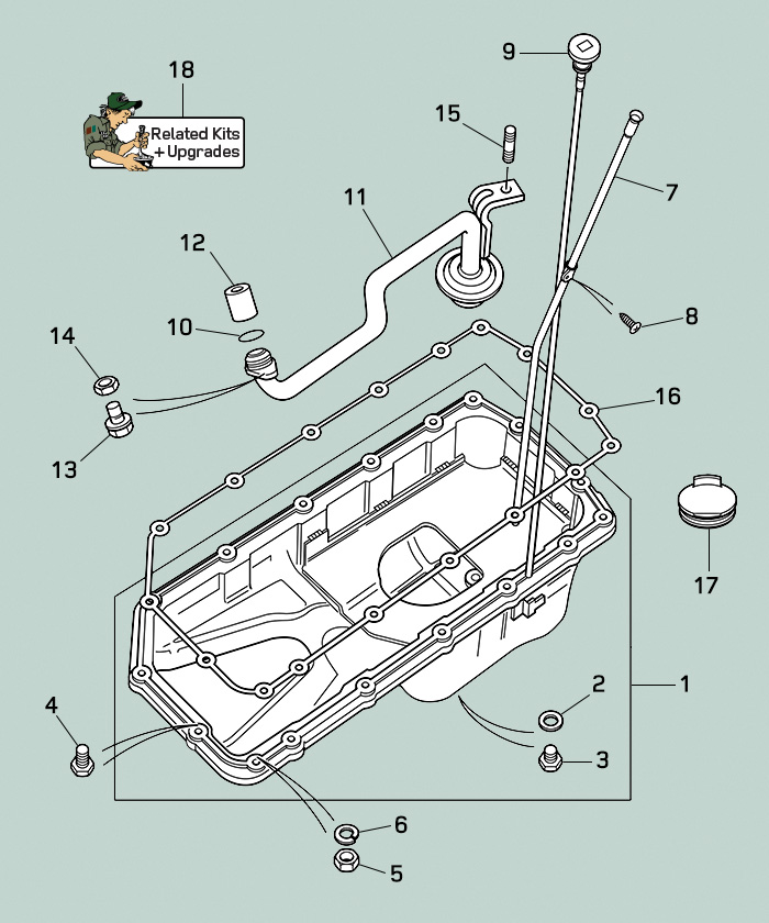 Land Rover Discovery II Sump