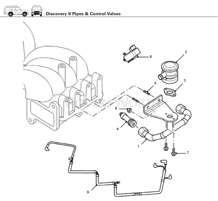 Land Rover Discovery II Secondary Air Injection | Rovers ... discovery ii fuse box diagram 