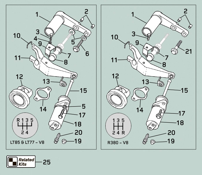 land rover defender v8 throwout slave cylinder