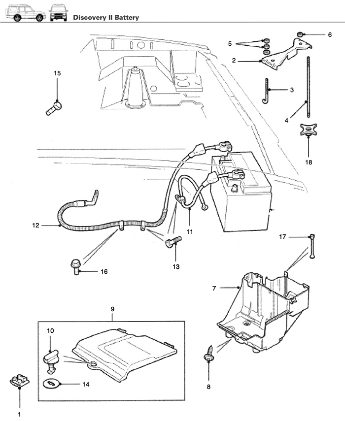 Service Manual  2005 Land Rover Range Rover Engine Diagram