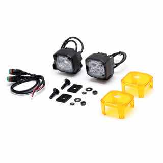 Hella  X-Treme White LED 2.7" Flood Beam Set