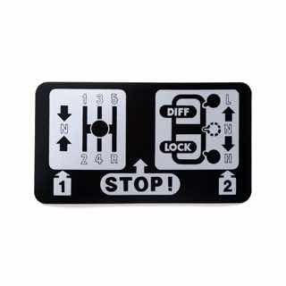 Label - Manual Transmission - Range Rover Classic & Discovery I