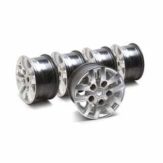 Used - Set Of 5 - Kahn Alloy Wheel 16" X 8" Silver