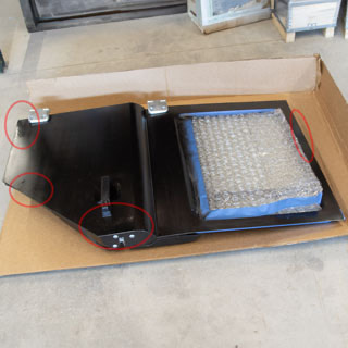 Middle Door Assy LHR 110 SW Blk w/Black