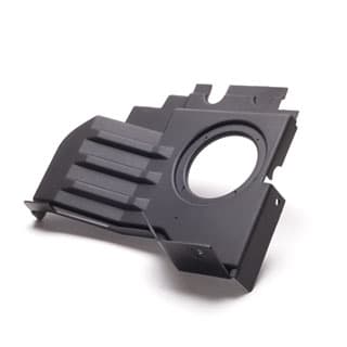 TRIM PANEL - RIGHT HAND REAR  SPEAKER HOUSING - DEFENDER WITH SLOPED WHEEL ARCH