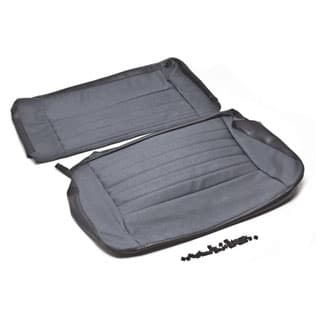 Retrim Kit - Forward Facing Rear Bench Seat - NAS Car Denim - NAS Defender