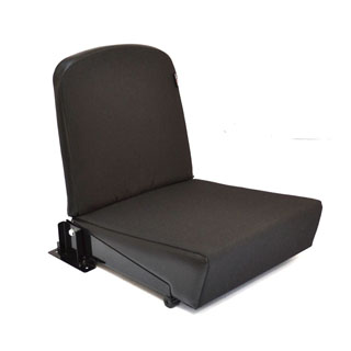 Rear Jump Seat - Tip Up - Mondus Cloth - Series & Defender