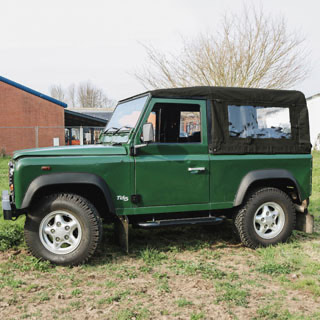 90 Soft Top HD Conversion Kit - Canvas Black WSW