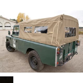 110 Full Td5 Black Canvas WSW