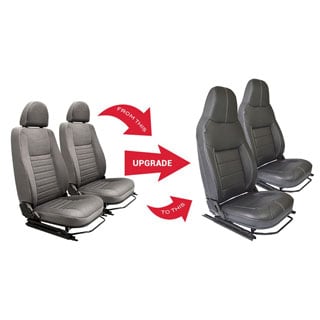 Two Seat Defender-To-Puma Style Upgrade Kit -Black Span Mondus