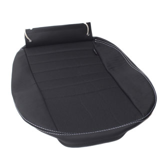 Seat Base Cover Front Outer Seat Defender Xs-Black Rack Half Leather