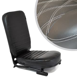 Front Center Seat - No Headrest - Diamond White Xs