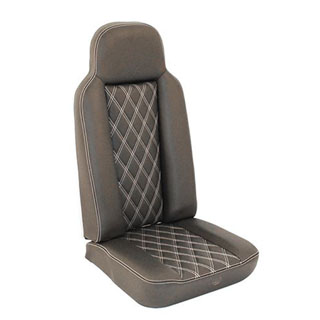 2nd Row High Back Seat - Diamond White Xs