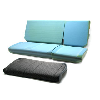 60/40 Split Bench Full Retrim Kit. Techno For Defender Pre-2007