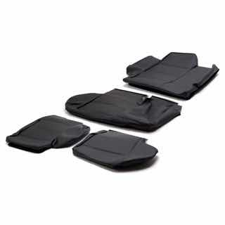 Second Row 60/40 Trim Kit Black Vinyl For Discovery 1