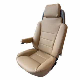 Front Seat Retrim Kit Camel Vinyl For Discovery 2