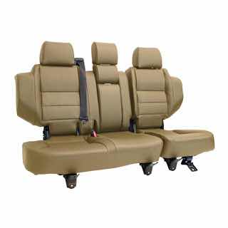 Second Row 60/40 Trim Kit Camel Vinyl For Discovery 2