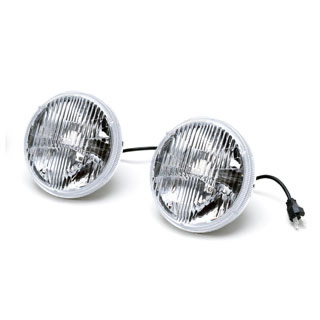 LED Headlight Kit - 7" Sealed Beam Style - MODern White - Series & Defender