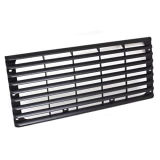 Front Grille - Black Plastic - Defender