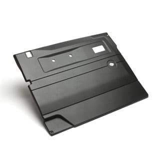 INTERIOR TRIM - DOOR PANEL - LEFT FRONT - BLACK - DEFENDER
