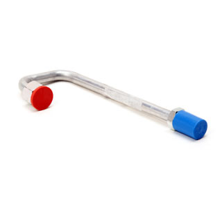 A/C Pipe - #6 - Condenser To Receiver/Drier - Defender - 200Tdi and 300Tdi - RHD