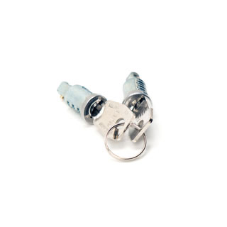 Barrel Lock and Keys - Matched Pair - Series &amp; Defender