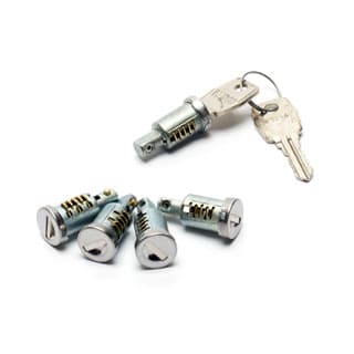 Barrel Lock and Keys - Set Of Five - Series &amp; Defender