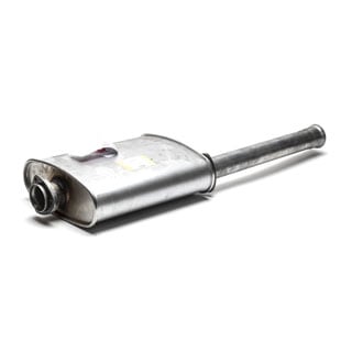 Muffler Assembly - Front - Defender 110 and 130