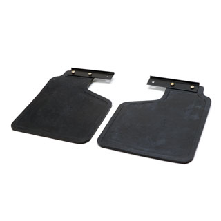 Mudflap Kit - Front Pair With Mounting Brackets - Discovery 1