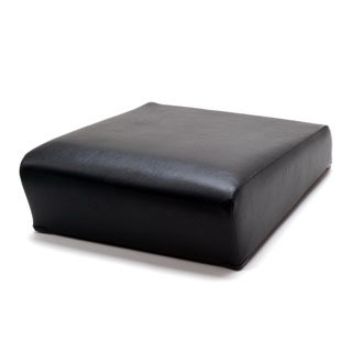 Seat Base - Standard Front Center - Black Vinyl - Series