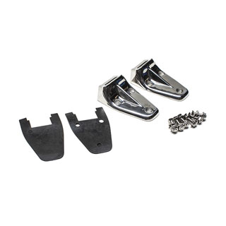 HINGE SET - BONNET - STAINLESS STEEL - DEFENDER
