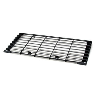 Front Grille - Black Plastic - Defender