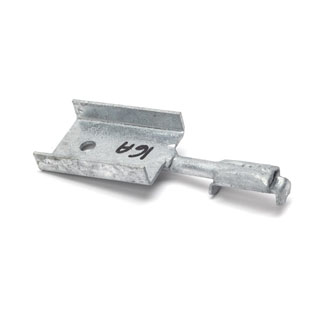 BRACKET - EXHAUST HANGER - DEFENDER - GALVANIZED
