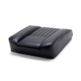 Seat Base - Deluxe Front Center - Black Vinyl - Series