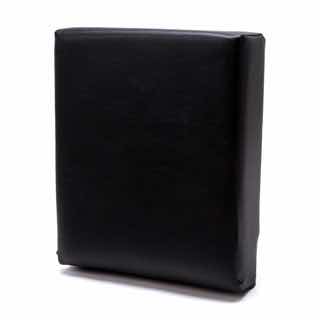 Seat Back - Standard Front Center - Black Vinyl - Series