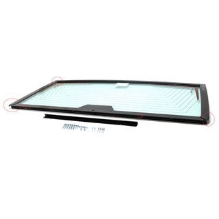 Damaged - Aluminum Liftgate Assembly Range Rover Classic w/o High Mount Stop Lamp