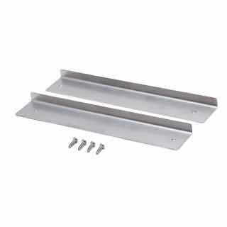 Retainer Kit - Footwell - Vertical Trim - Stainless Steel - Defender