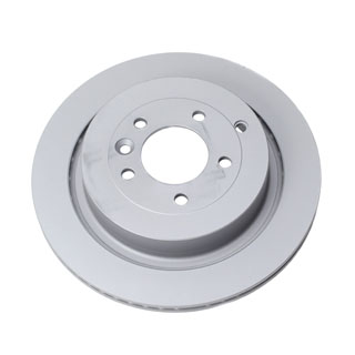 Coated Rear Brake Disc Range Rover Sport L320, LR3, LR4