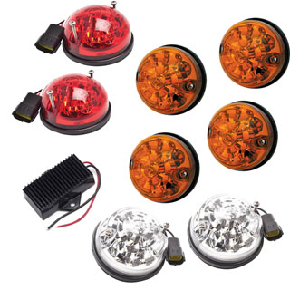 LED Lamp Kit - Euro Style - Series and Defender - 1995 - 2016.