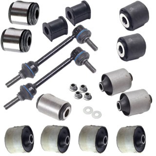 Bushing Kit - Suspension - Rear - Non A.C.E. w/ Rear Air Suspension - Discovery 2