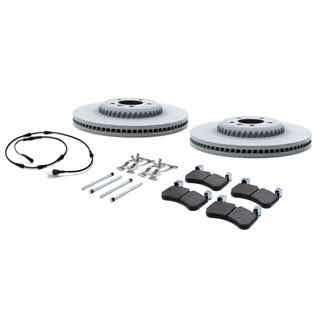 Brake Pad and Rotor Kit - Front Axle - 19" - Defender L663 - 2020-2021 Up To Vin M2051241