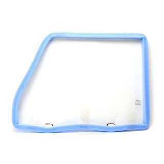 Glass Assy LHF Door Clear Defender