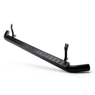 Side Runners - Black - Defender 110 Station Wagon - Black Top
