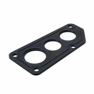 Grommet Mounting Plate - Bulkhead - Split