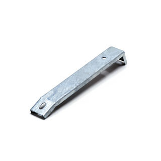 Mudflap Stay Bracket - Rear - Galvanized - Discovery 1