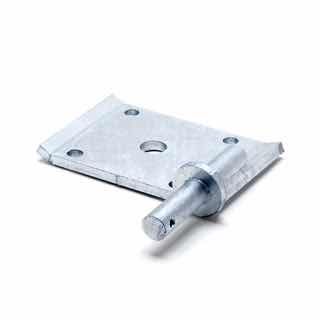 BOTTOM PLATE - LEFT HAND REAR SPRING - GALVANIZED - SERIES 88