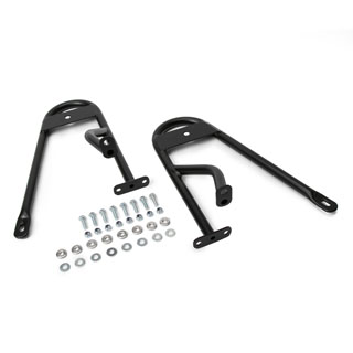 RAISED SEAT BELT BRACKET SET SERIES BLACK