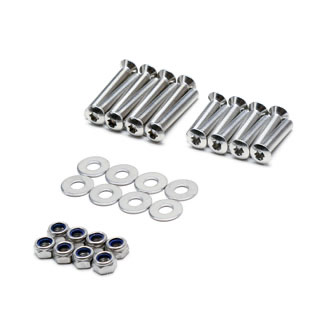 Stainless Bolt Kit For Front Door Hinges Series III &amp;  Defender