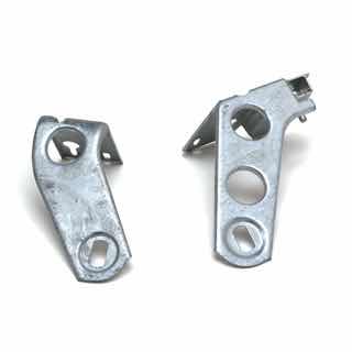 EARLY UPPER RADIATOR MOUNTS GALVANISED DEFENDER